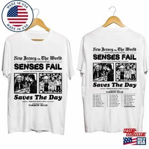 Senses Fail And Saves The Day Fall  North American Co Headlining 2 Sided